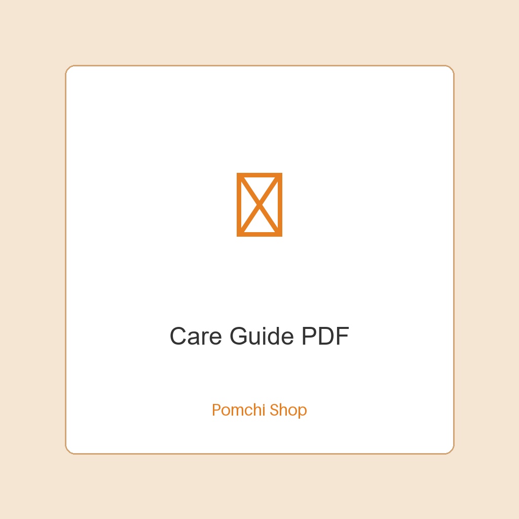Pomchi Care Guide PDF