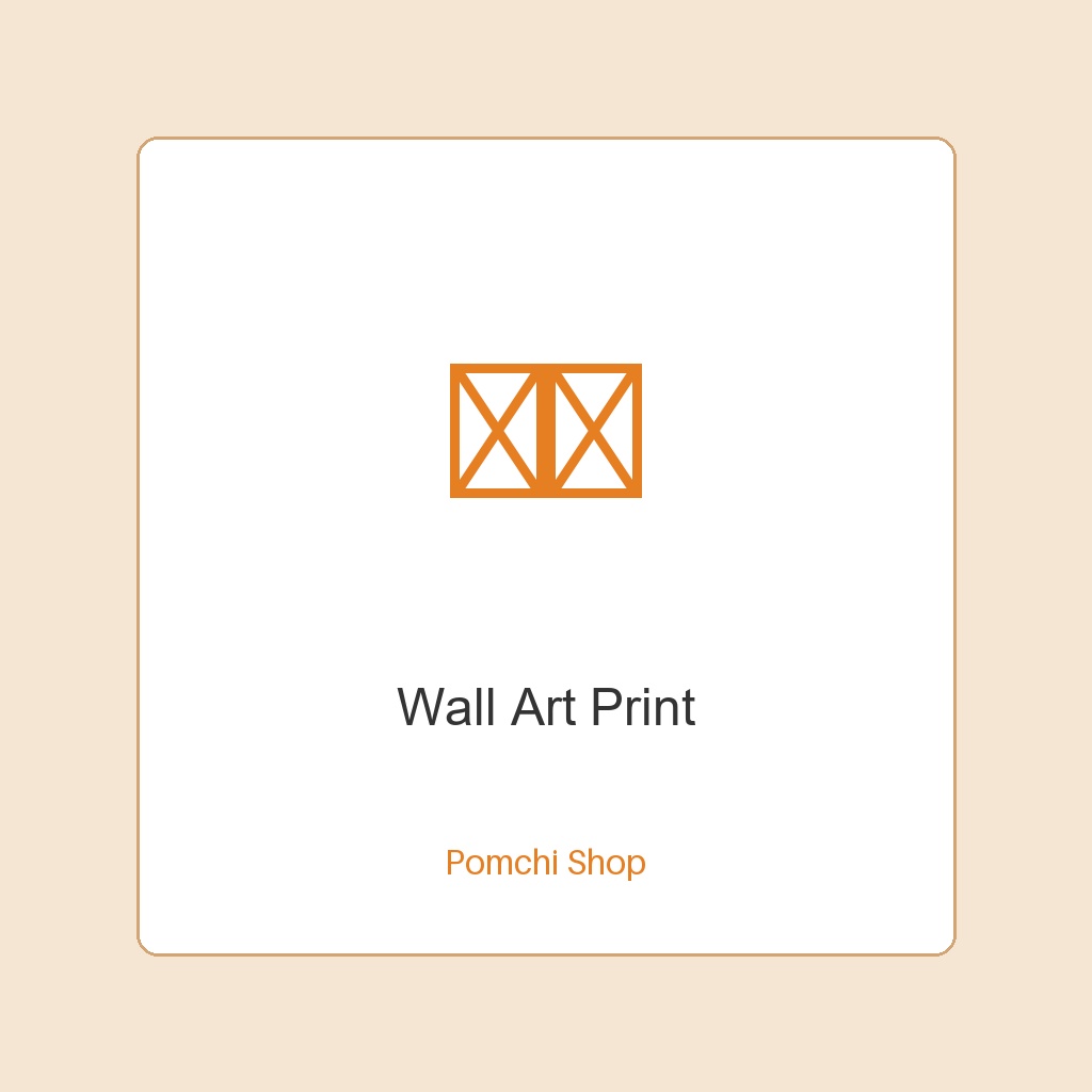 Pomchi Printable Wall Art